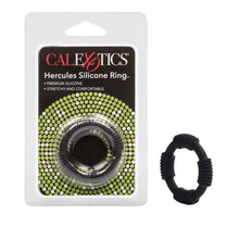 Load image into Gallery viewer, Adonis Silicone Ring Hercules Black California Exotic Novelties