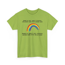 Load image into Gallery viewer, Not Turning Queer Kids into Dead Kids PRIDE T-Shirt - ALL Sizes - XS - 5XL