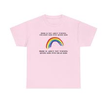 Load image into Gallery viewer, Not Turning Queer Kids into Dead Kids PRIDE T-Shirt - ALL Sizes - XS - 5XL