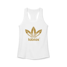 Load image into Gallery viewer, Labias Funny Parody Women's Ideal Racerback Tank