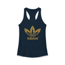 Load image into Gallery viewer, Labias Funny Parody Women's Ideal Racerback Tank