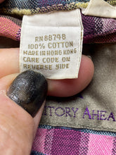 Load image into Gallery viewer, The Territory Ahead Shirt Adult 2XL XXL Rainbow Patchwork Texture Button Up Mens