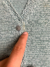 Load image into Gallery viewer, Pendleton Sweater Womens Medium Teal Green Button Front Cardigan Knitted Ladies