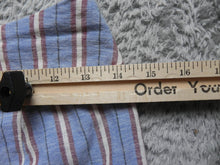 Load image into Gallery viewer, Angel Kiss Pants Womens Small Striped Linen Button Fly Wide Leg Casual Ladies