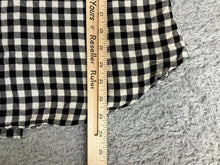 Load image into Gallery viewer, Polo Ralph Lauren Shirt Womens 14 Extra Large Black White Checkered Button Up