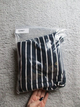 Load image into Gallery viewer, Nautica Shirt Womens 2XL XXL Elbow Sleeve Striped Flowy Blouse Casual Ladies