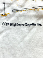 Load image into Gallery viewer, VTG Desert Storm Shirt Adult 2XL White Nightmare USA Flag Single Stitch 90s Mens