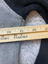 Load image into Gallery viewer, Mickey Mouse Sweater Womens 2XL XXL Black Gray Plaid Bow Disney Outerwear Ladies