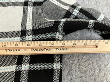 Load image into Gallery viewer, J Jill Sweater Womens Medium Black White Knit Oversized Boxy Outerwear Ladies