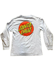 Load image into Gallery viewer, Santa Cruz Shirt Adult Small Light Blue Skateboards Streetwear Skater Logo Mens