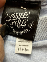 Load image into Gallery viewer, Santa Cruz Shirt Adult Small Light Blue Skateboards Streetwear Skater Logo Mens