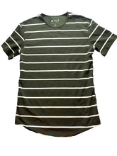 Load image into Gallery viewer, BYLT Shirt Adult Small Hunter Green Drop Cut Lux Premium Basics Spandex Mens
