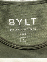 Load image into Gallery viewer, BYLT Shirt Adult Small Hunter Green Drop Cut Lux Premium Basics Spandex Mens