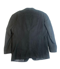 Load image into Gallery viewer, Andre Villard Sport Coat Mens 48L Black Alpaca Wool Blend Suit Blazer Paris
