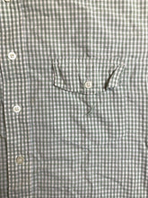Load image into Gallery viewer, Nautica Shirt Adult Extra Large Green White Grid Checkered Button Up Casual Mens