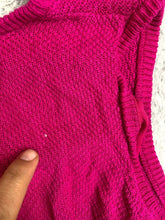 Load image into Gallery viewer, Apt 9 Shirt Womens 3X Hot Pink Tank Split Lined Blouse Overlay Plus Ladies