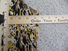 Load image into Gallery viewer, Banana Republic Shirt Womens PXS Yellow Brown Tank Ruffle Trim Blouse Petites