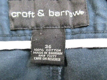 Load image into Gallery viewer, Croft & Barrow Shorts Adult 36 Charcoal Pleated Chino Casual 7 Inseam Mens