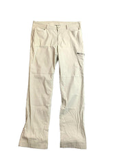Load image into Gallery viewer, Eddie Bauer Pants Womens 10 (34x31.2) Light Tan Cargo Straight Leg Nylon Spandex