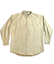 Load image into Gallery viewer, CHAPS Ralph Lauren Shirt Adult Large Olive Green Button Up Pocket Casual Mens