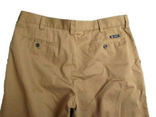 Load image into Gallery viewer, Chaps Pants Adult 36x30 Tan Flat Front Slash Pocket Trouser Casual Chino Mens