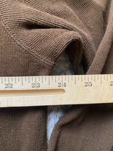 Load image into Gallery viewer, Joseph Abboud Sweater Adult Extra Large Brown 1/4 Zip Mock Neck Outerwear Mens