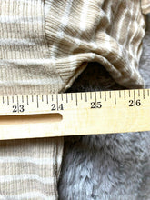 Load image into Gallery viewer, Como Blu Shirt Womens 2X Button Front Lace Trim Tie Blouse Striped Plus Ladies