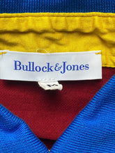 Load image into Gallery viewer, Bullock & Jones Shirt Adult Medium Red Preppy Casual Collared Golf Polo Mens