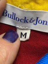 Load image into Gallery viewer, Bullock & Jones Shirt Adult Medium Red Preppy Casual Collared Golf Polo Mens