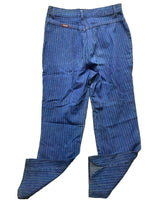Load image into Gallery viewer, VTG Touche Jeans Junior 11/12 (29x26) Rainbow Stripes Denim Straight Leg Girls
