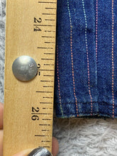 Load image into Gallery viewer, VTG Touche Jeans Junior 11/12 (29x26) Rainbow Stripes Denim Straight Leg Girls
