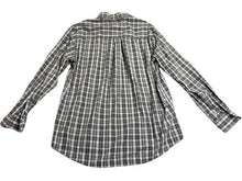 Load image into Gallery viewer, The Foundry Supply Co Shirt Adult Extra Large Tall Gray Plaid Easy Care Mens