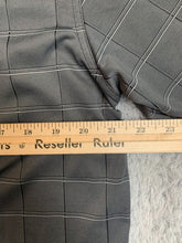 Load image into Gallery viewer, PGA Tour Shirt Adult Large Charcoal Windowpane Performance Casual Golf Polo Mens