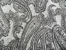 Load image into Gallery viewer, Ruby Rd Shirt Womens 1X Gray Black AOP Paisley Boho Spandex Tunic Blouse Plus
