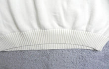 Load image into Gallery viewer, St John's Bay Sweater Adult Extra Large White V-Neck Knit Outerwear Pullover Men