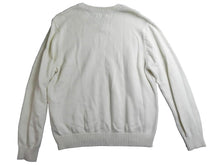 Load image into Gallery viewer, St John's Bay Sweater Adult Extra Large White V-Neck Knit Outerwear Pullover Men