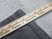 Load image into Gallery viewer, Dockers Pants Adult 38x29 Gray Flat Front Straight Leg Trouser Casual Mens
