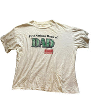 Load image into Gallery viewer, VTG First National Bank of Dad Shirt Adult Extra Large Single Stitch Grandpa Men