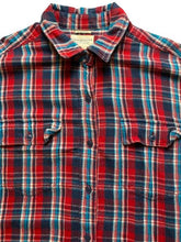 Load image into Gallery viewer, Ralph Lauren Shirt Adult Medium Red Blue Flannel Big Plaid Denim & Supply Mens