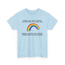Load image into Gallery viewer, Not Turning Queer Kids into Dead Kids PRIDE T-Shirt - ALL Sizes - XS - 5XL