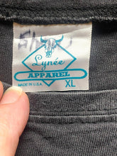 Load image into Gallery viewer, VTG Lynee Shirt Adult Extra Large Black Native American Tribal Feather Pearl Men