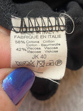 Load image into Gallery viewer, Brandy Melville Shirt Womens One Size Black Off The Shoulder Cropped Viscose