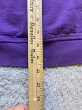 Load image into Gallery viewer, Adidas Jacket Womens Large Purple Trefoil Three Stripes Flower Hoodie Full Zip