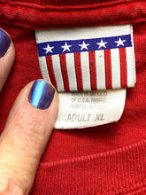 Load image into Gallery viewer, VTG America Shirt Adult Extra Large Red Freedom Forever Eagle USA Patriotic Mens