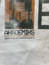Load image into Gallery viewer, Akademiks Shirt Adult 2XL XXL Architectural Construct Jeanius Level Skater Y2K
