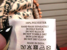 Load image into Gallery viewer, America & Beyond Cover Up Womens Medium Peach Leopard Print Kaftan Swimwear A&B