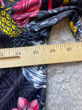 Load image into Gallery viewer, Good Vibes Shirt Adult 3XL Tiki Flamingo Beach Hawaiian AOP Skeleton Surf Mens