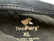 Load image into Gallery viewer, Calvin & Hobbes Shirt Adult Extra Large Black TeeFury Streetwear Kidcore Mens