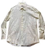 Load image into Gallery viewer, BOSS Hugo Boss Shirt Adult 17.5 34/35 XL Champagne Cuffs Casual Dress Mens