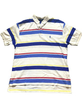 Load image into Gallery viewer, Ralph Lauren Shirt Adult Extra Large White Preppy Rugby Blue Pony Golf Polo Mens
